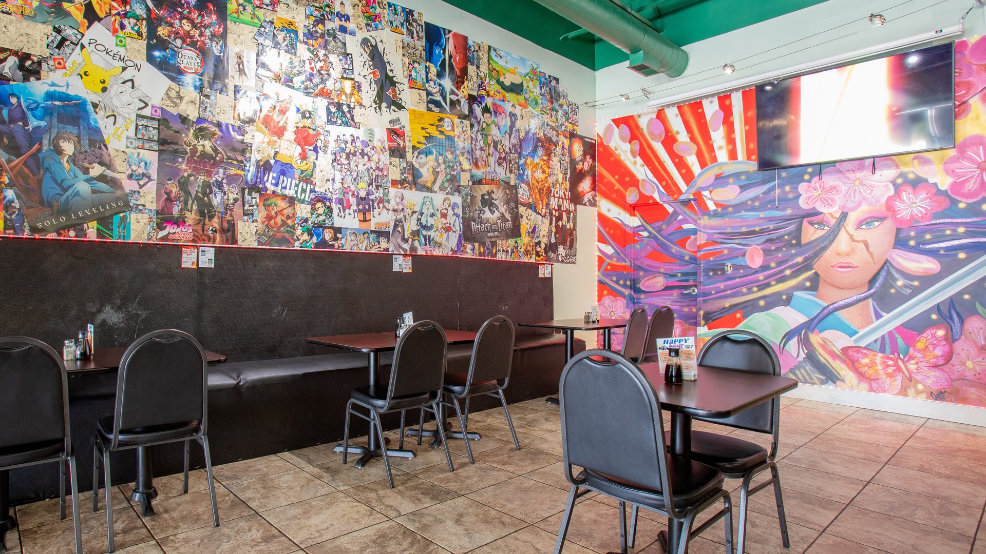 The Anime-Covered Dining Room