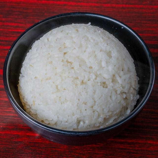 Steamed Rice.