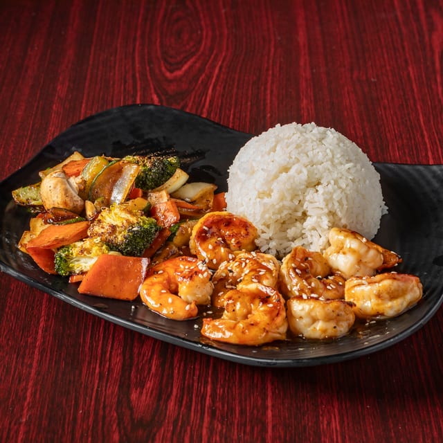 Hibachi Shrimp.