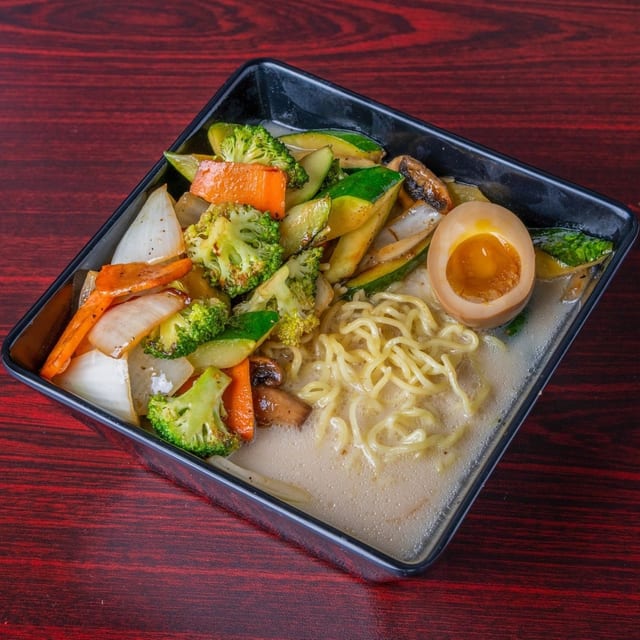 Hibachi Vegetables Ramen.