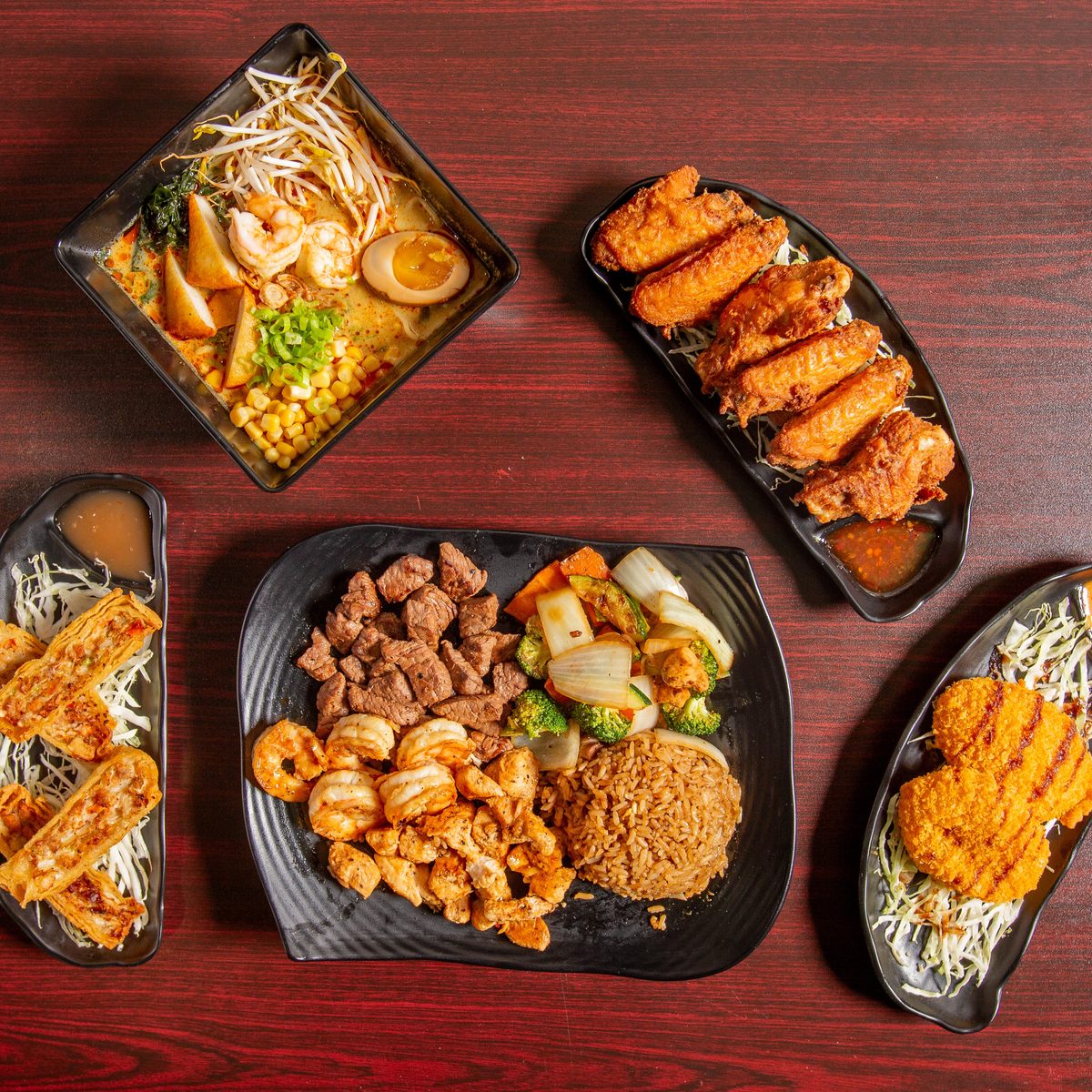 Three Pillars, One Kitchen