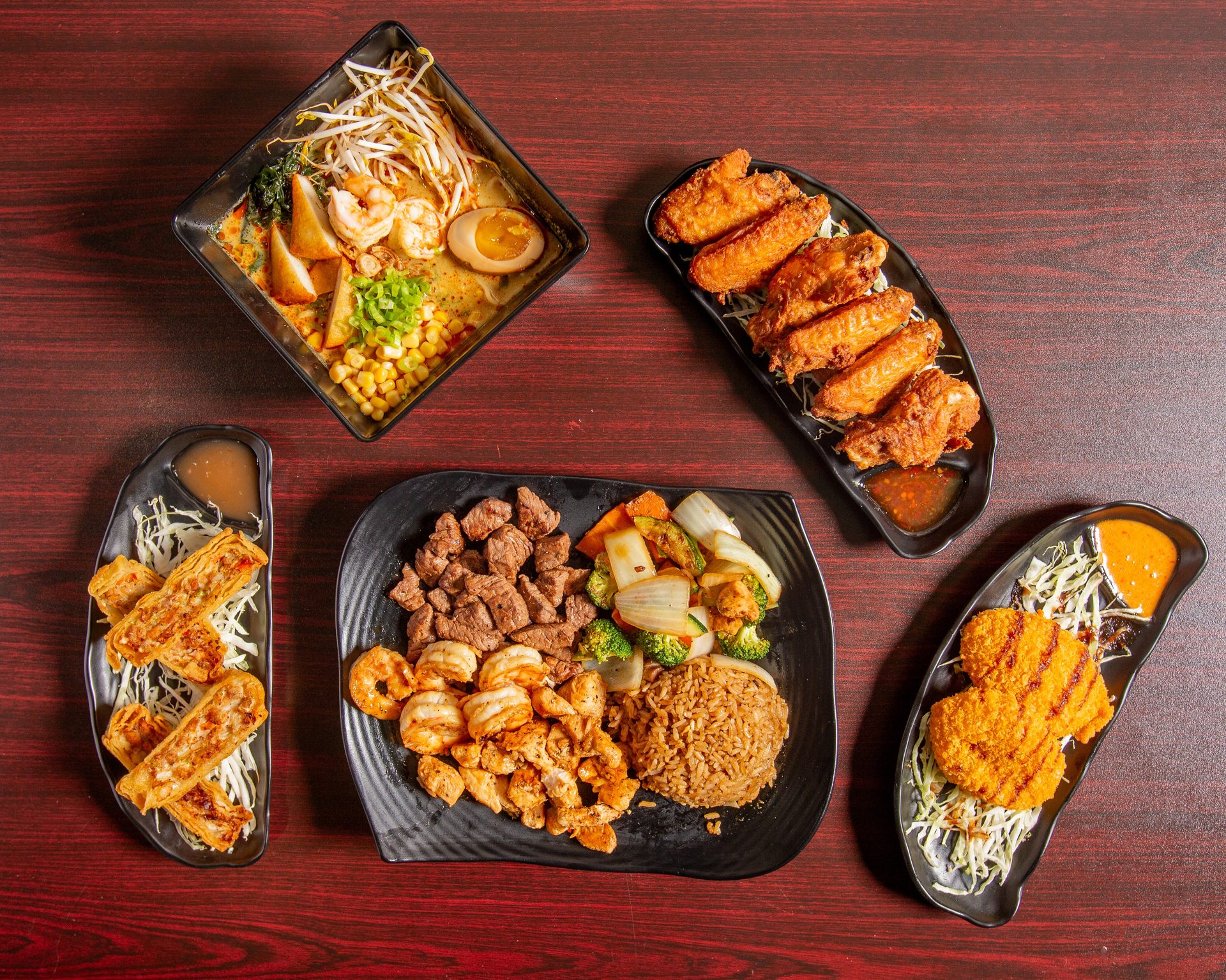 Three Pillars, One Kitchen