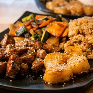Hibachi Steak and Scallop