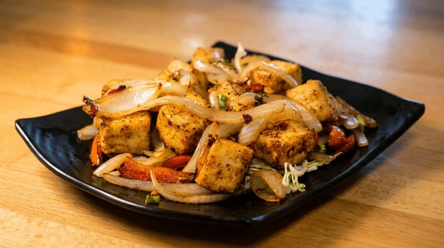 Salt & Pepper Tofu.