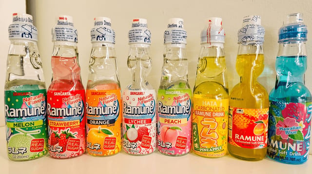 Ramune (Japanese Soda).