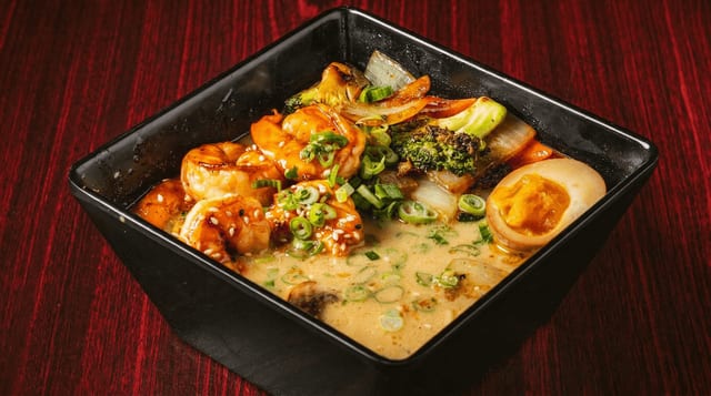 Hibachi Shrimp Ramen.