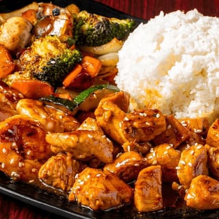 Hibachi Chicken and Shrimp